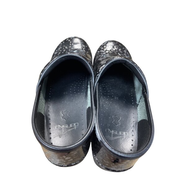 Dansko Womens black gray Professional Clogs Mules nursing shoes size 38/7.5 SKU - Picture 9 of 12